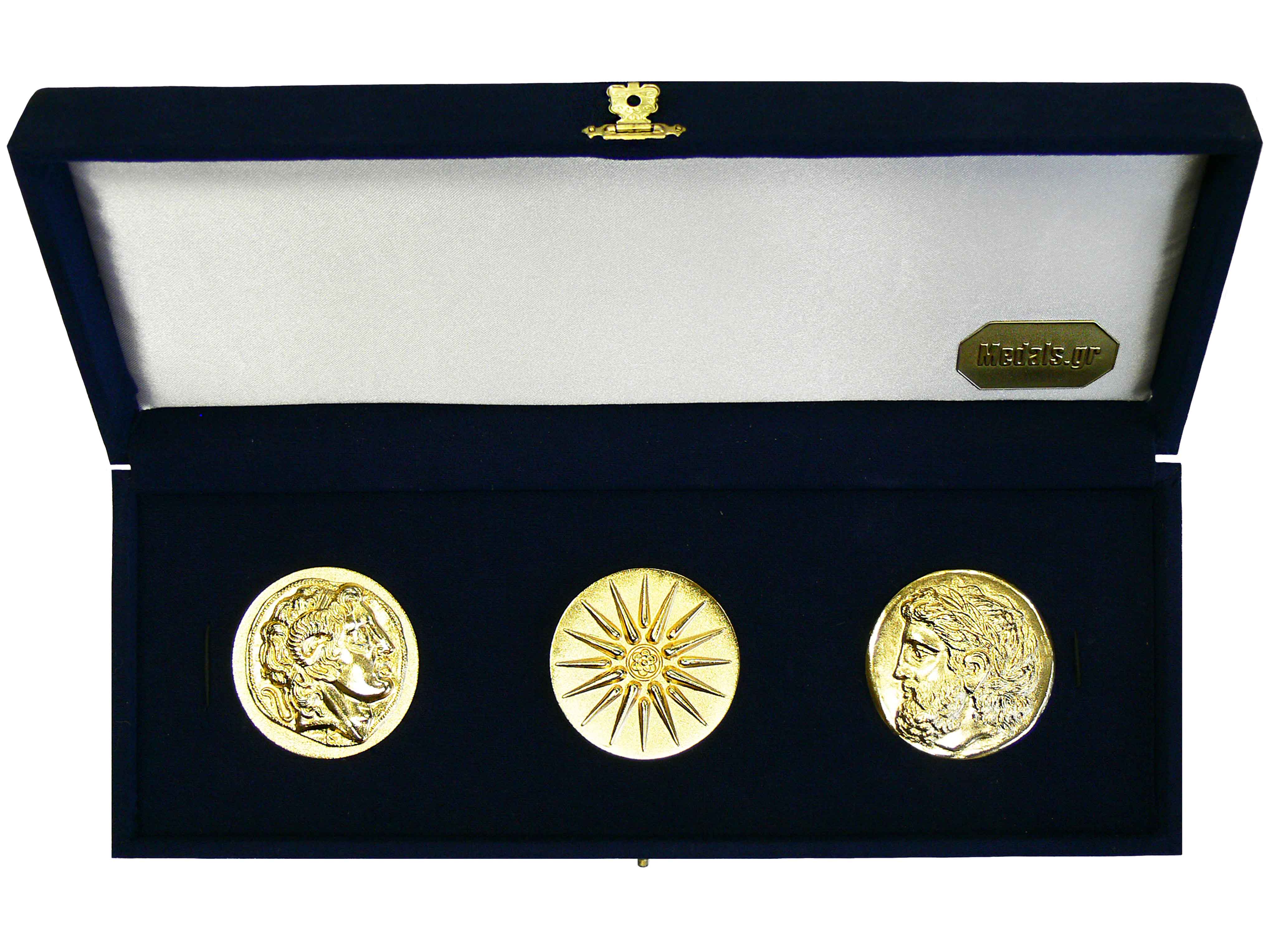 Medaillen im Etui Griechenland Medaillen im Etui Griechenland