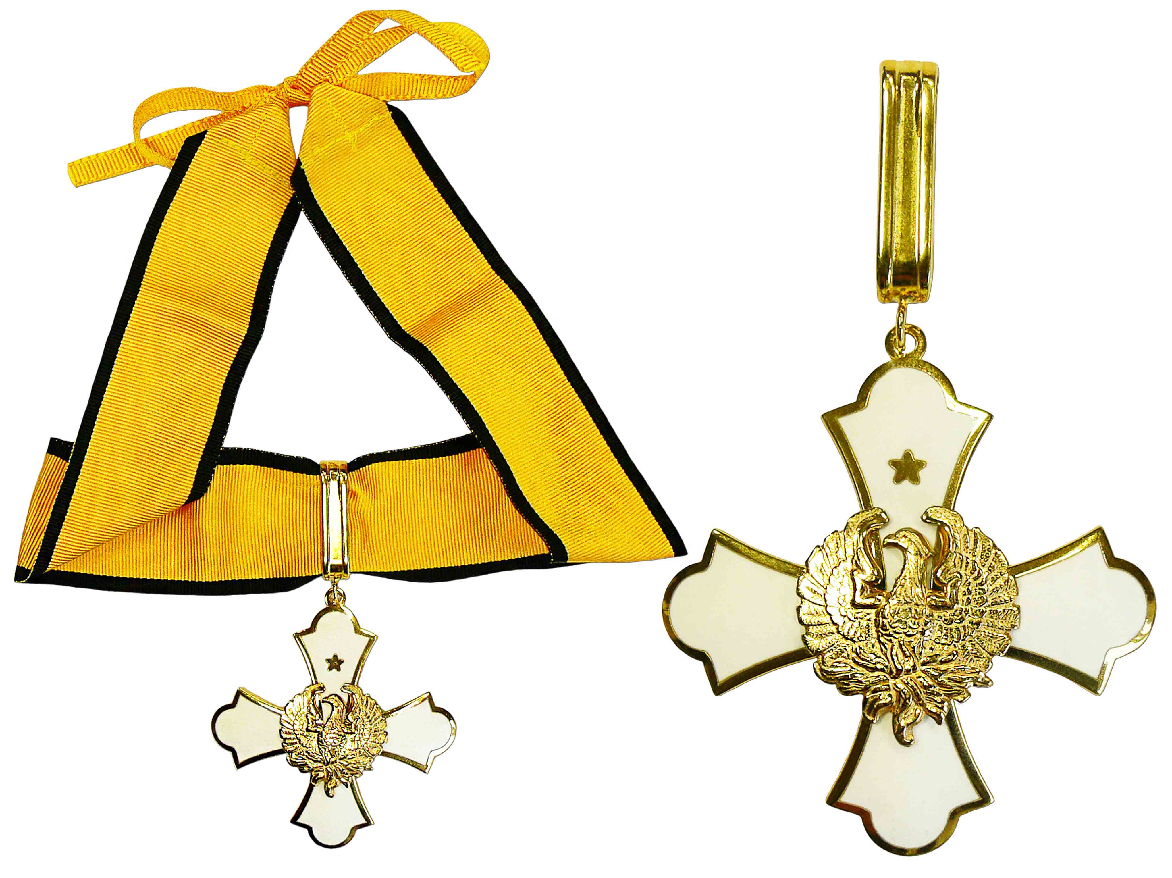 Originalorden Griechenland mit Halsbandaufhängung Originalorden Griechenland mit Halsbandaufhängung