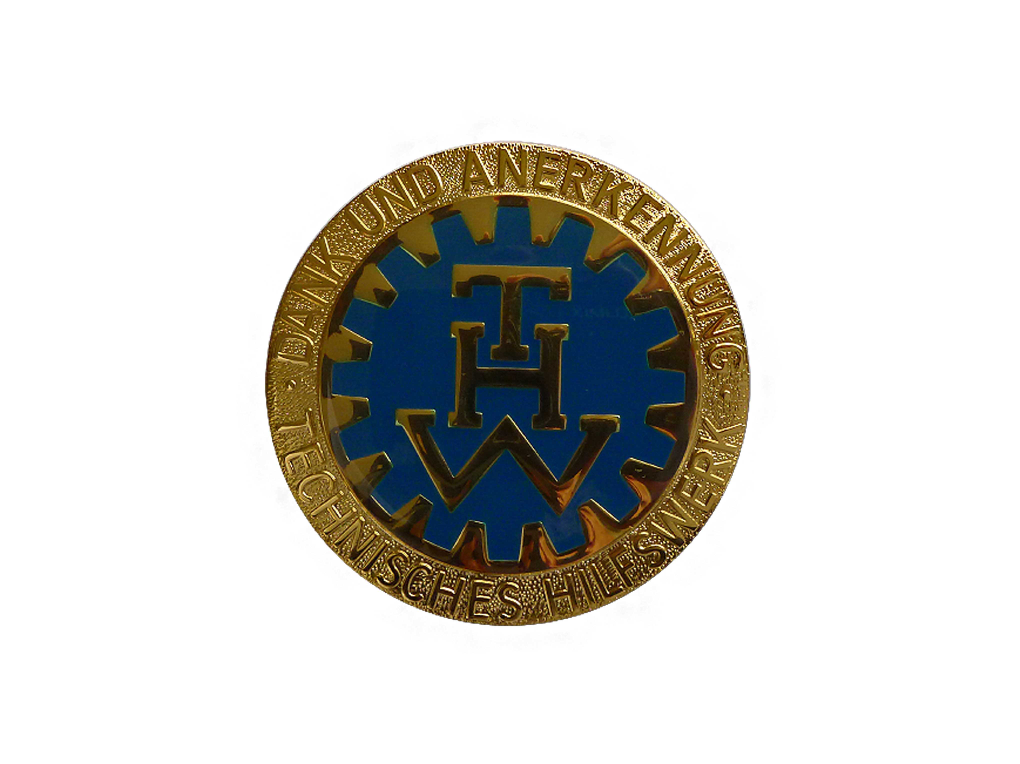THW Ehrenmedaille Gold THW Ehrenmedaille Gold
