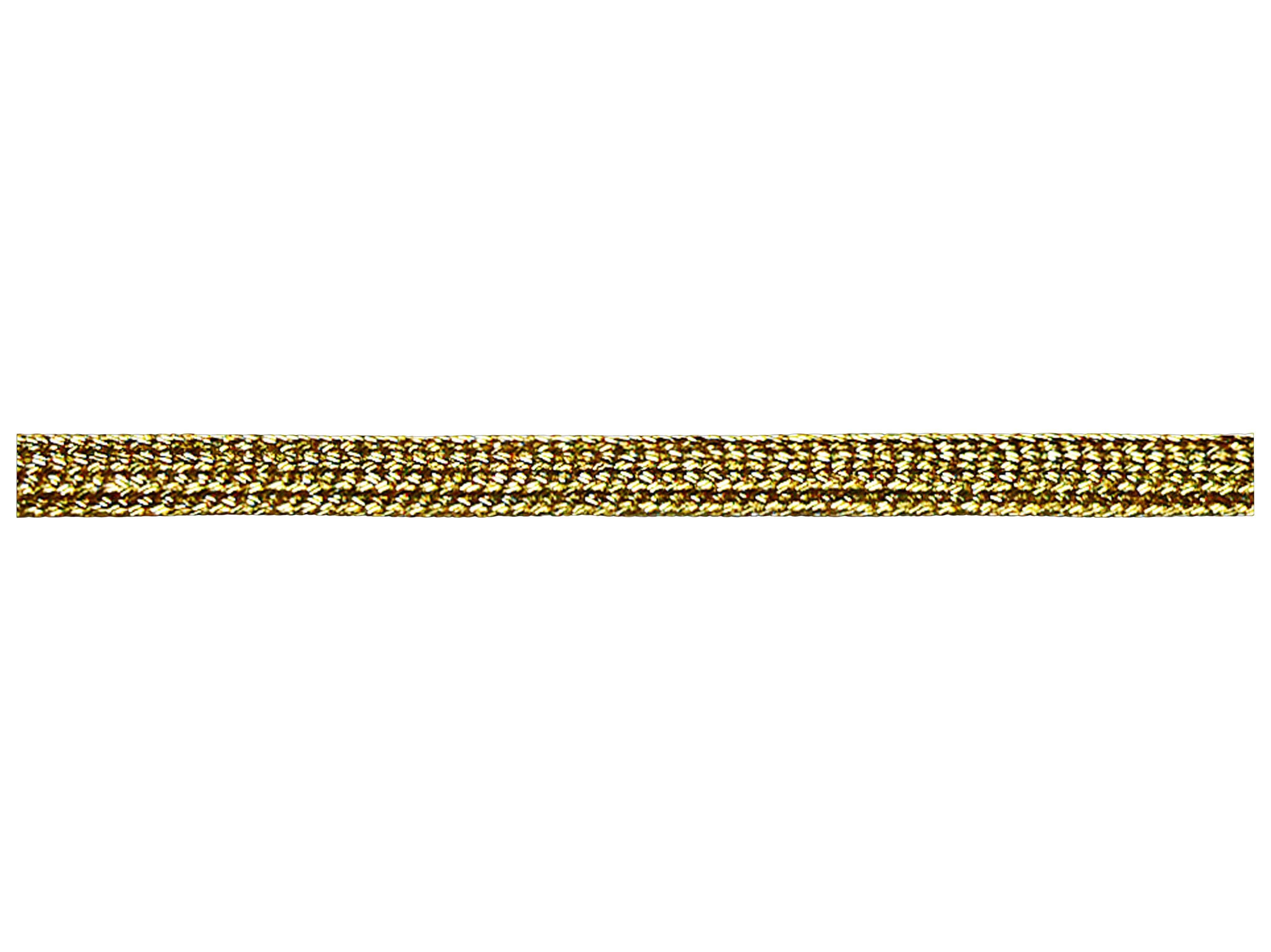 Flachlitze inoxidables Foliengespinst oro 4 mm Flachlitze inoxidables Foliengespinst oro 4 mm