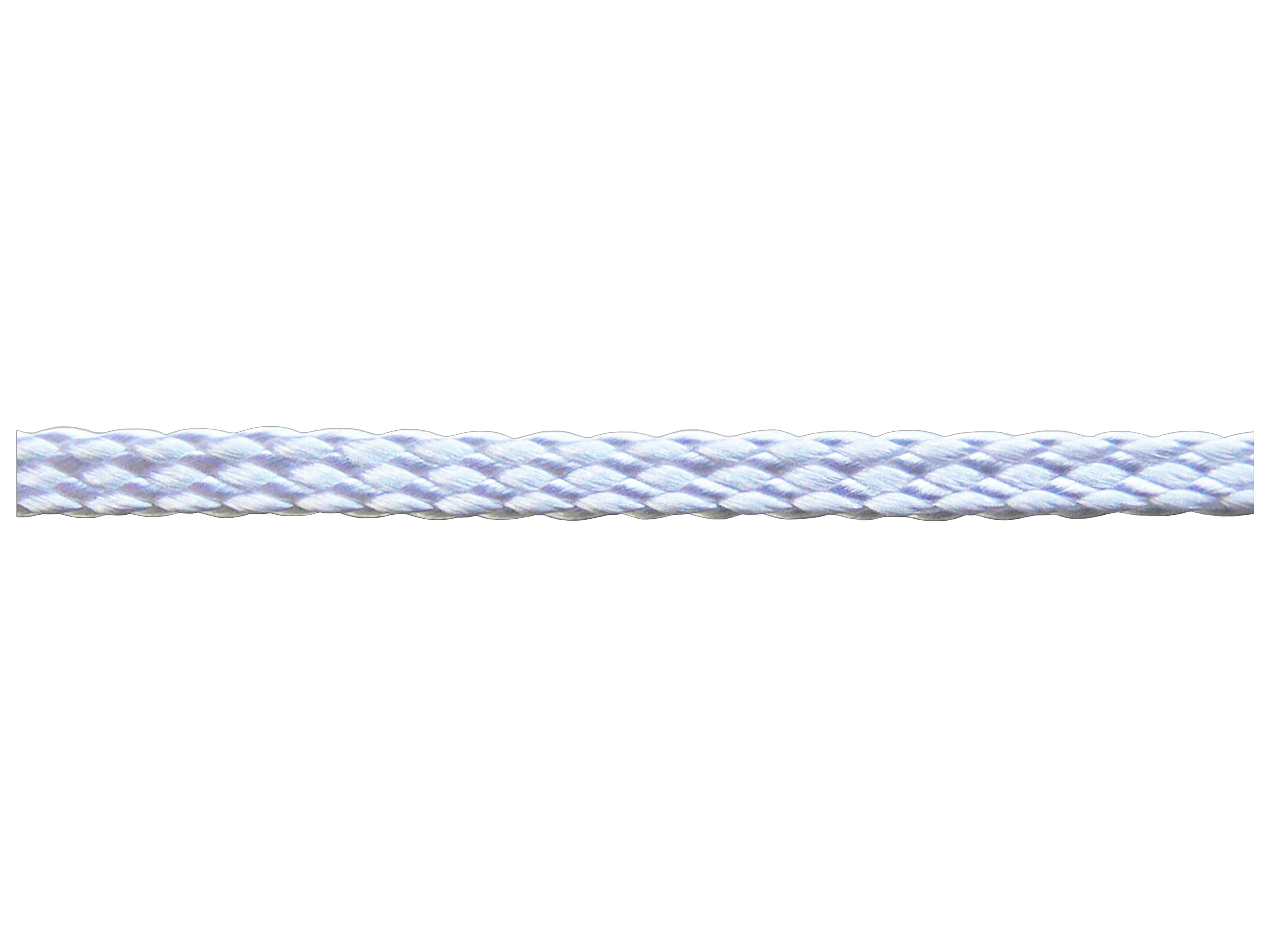 Filo di seta sintetica bianco puro 4 mm Filo di seta sintetica bianco puro 4 mm