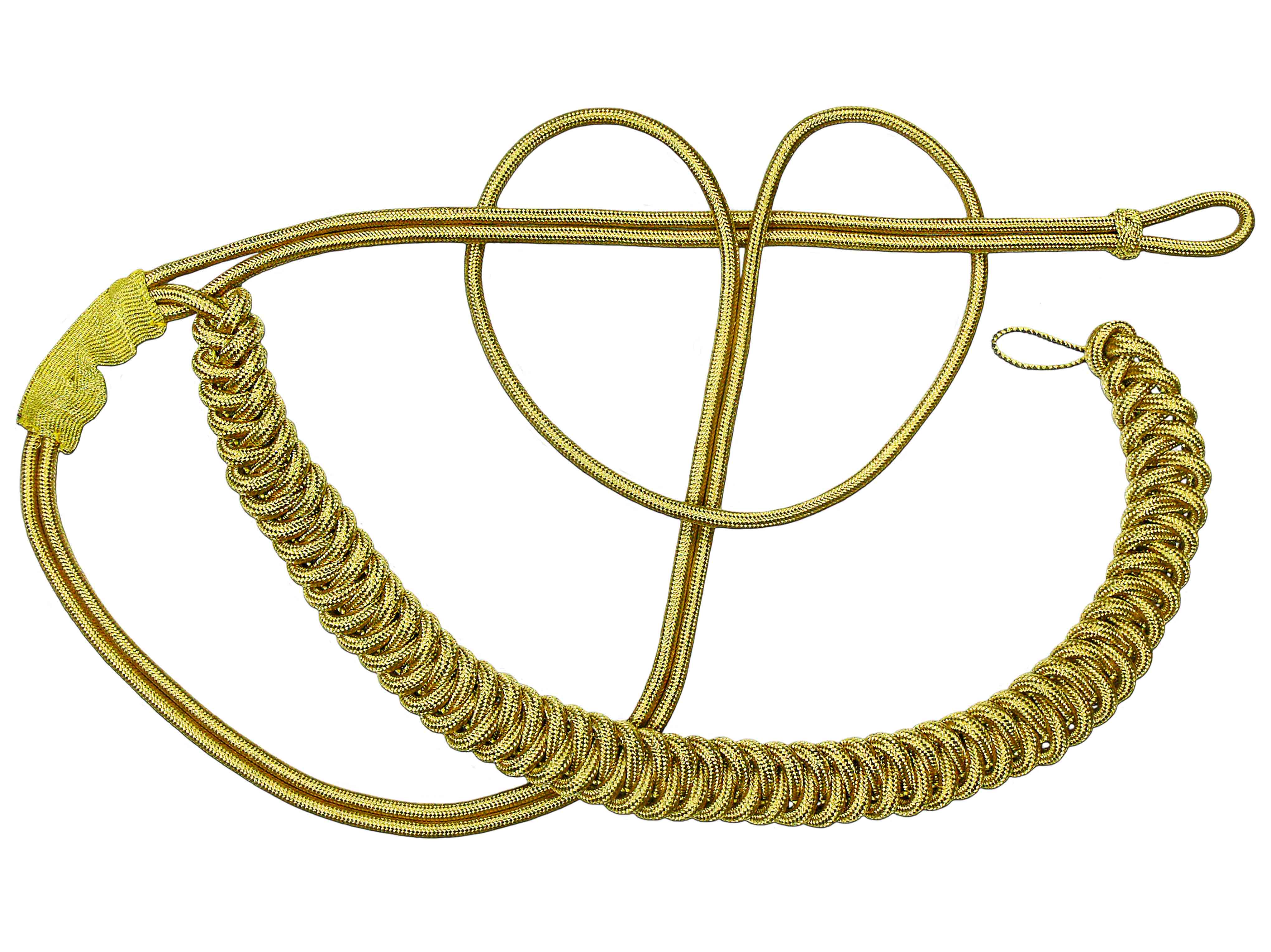 Fangschnur 1-57-200-600-4107 für Generäle goldfarbig Fangschnur 1-57-200-600-4107 für Generäle goldfarbig