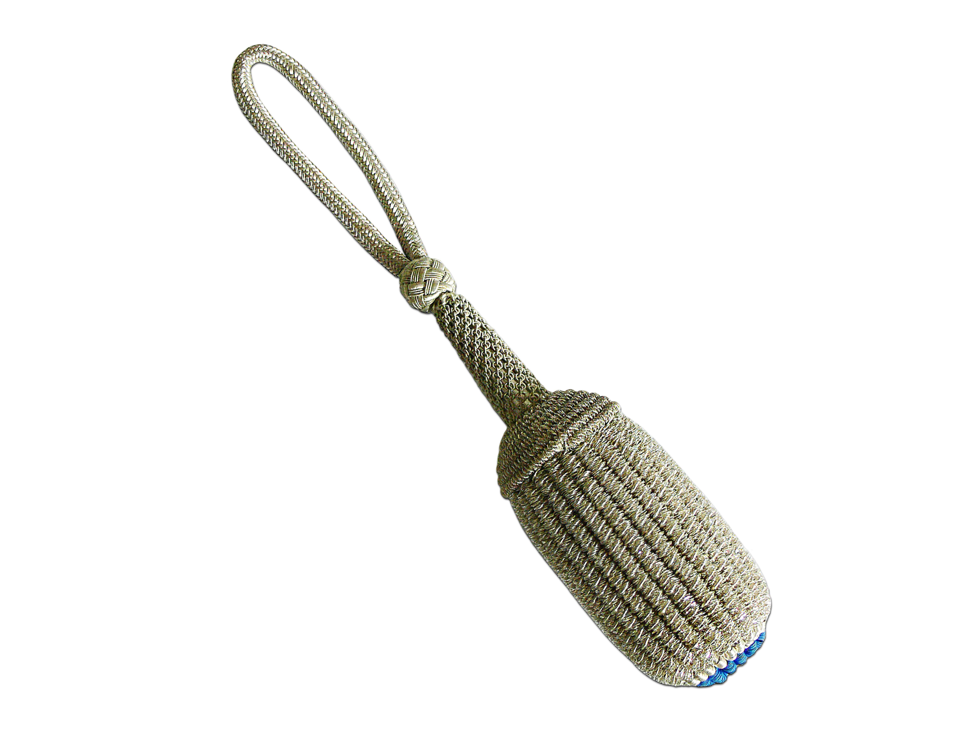 Portepee silber- und blaufarbig Portepee silber- und blaufarbig