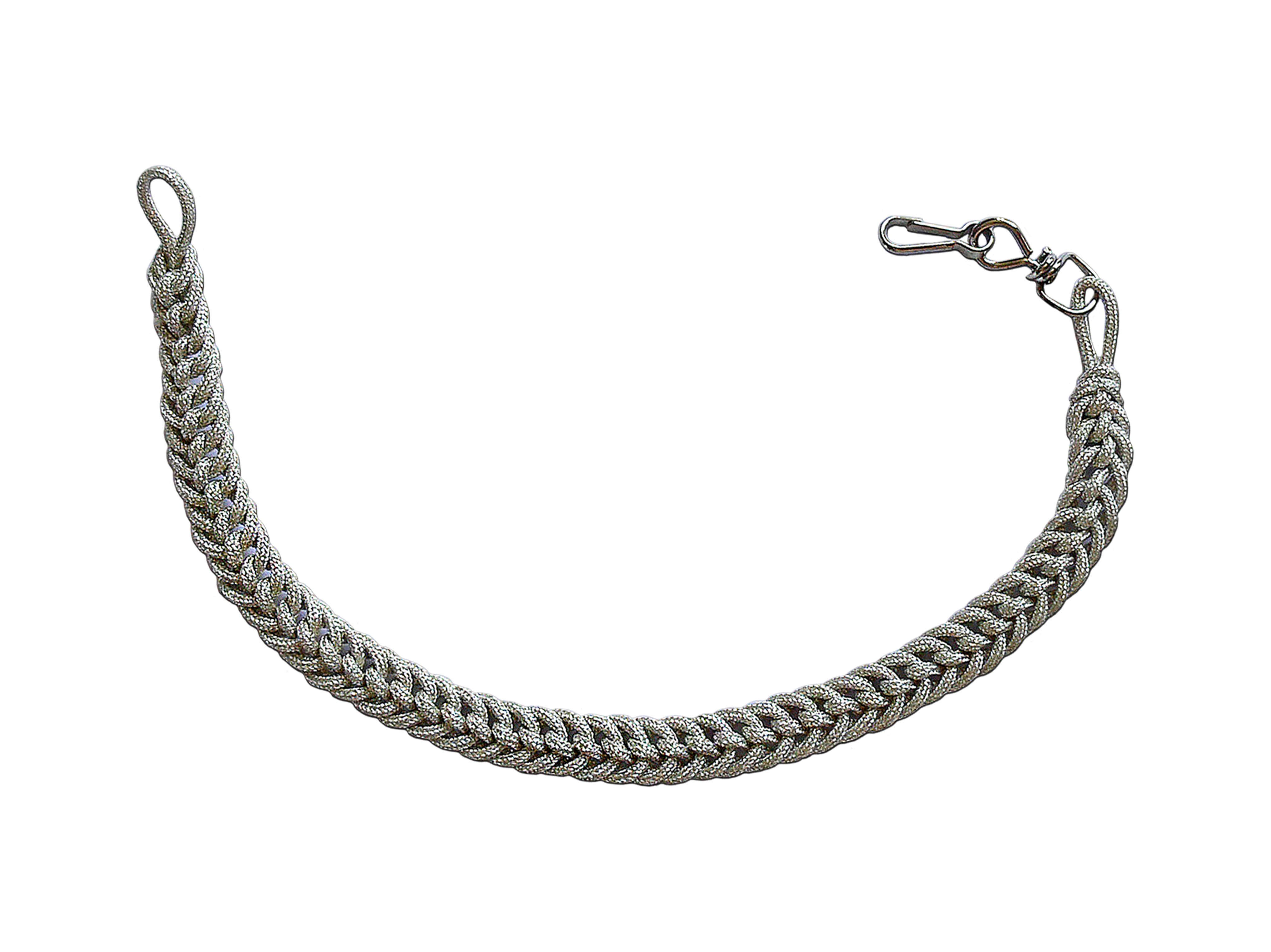 Pfeifenschnur 1-56-000-639-1050 silbergrau