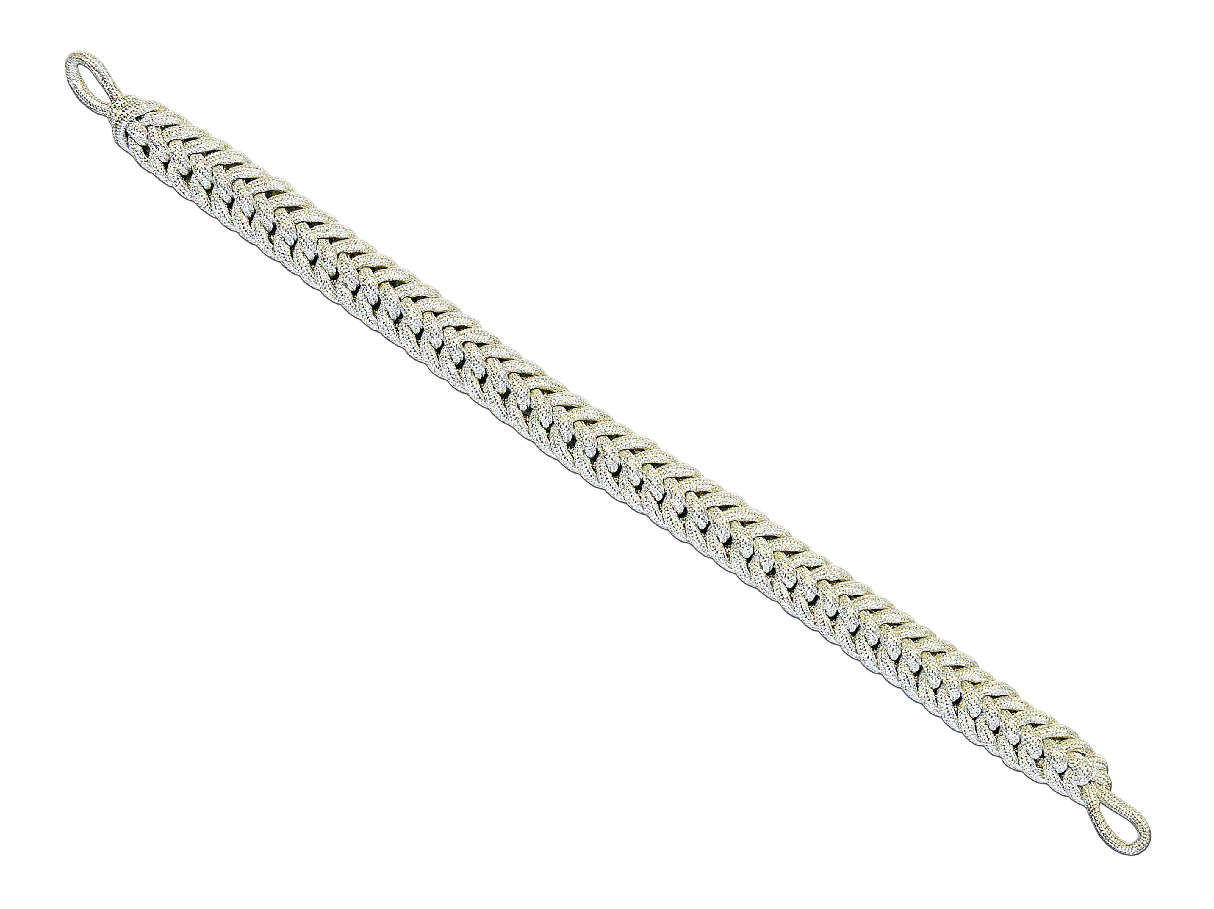 Schützenschnur ohne Rosette 1-58-004-600-4400 silber