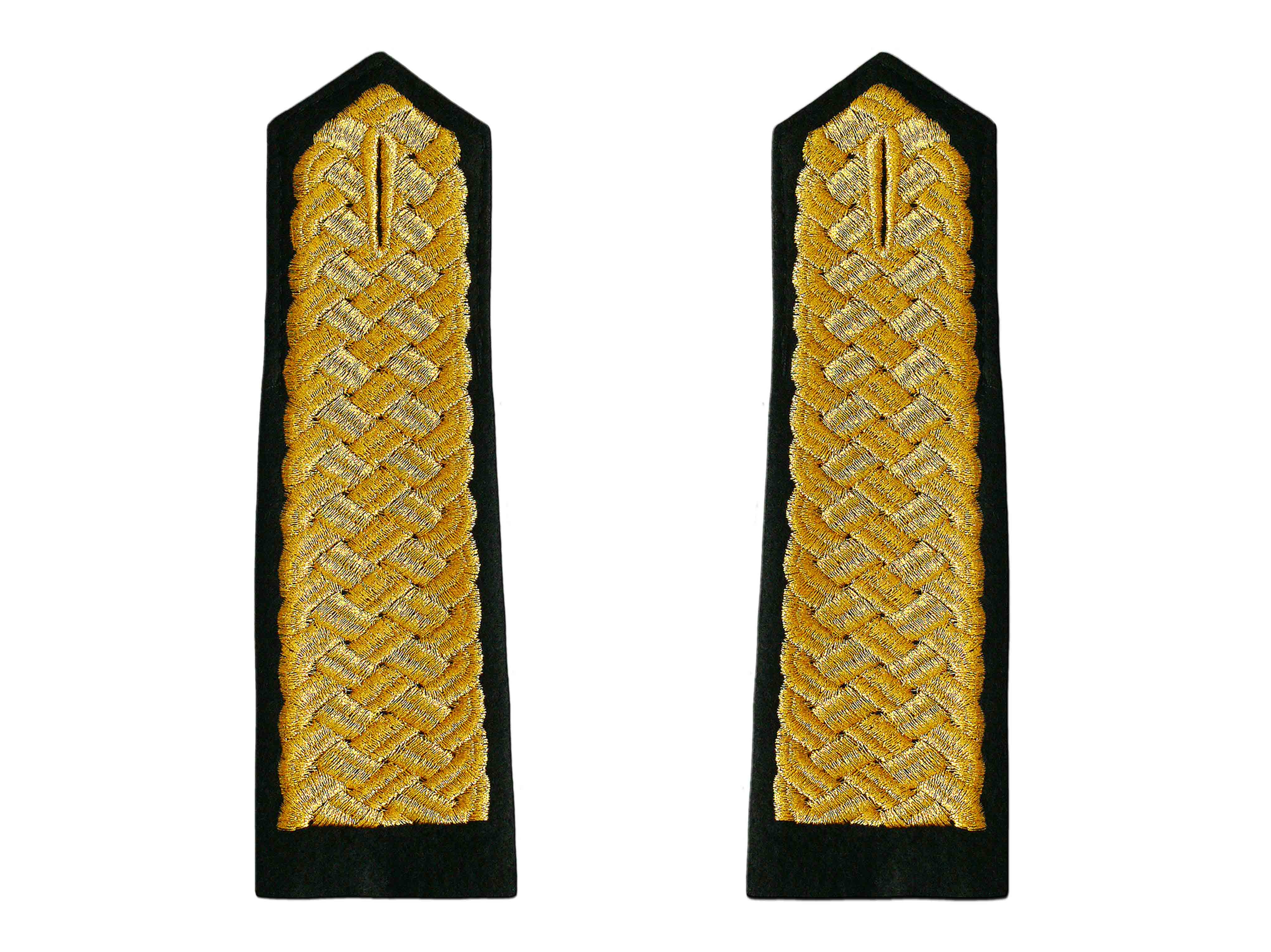Norwegen Schulterklappengeflechte gold und schwarz