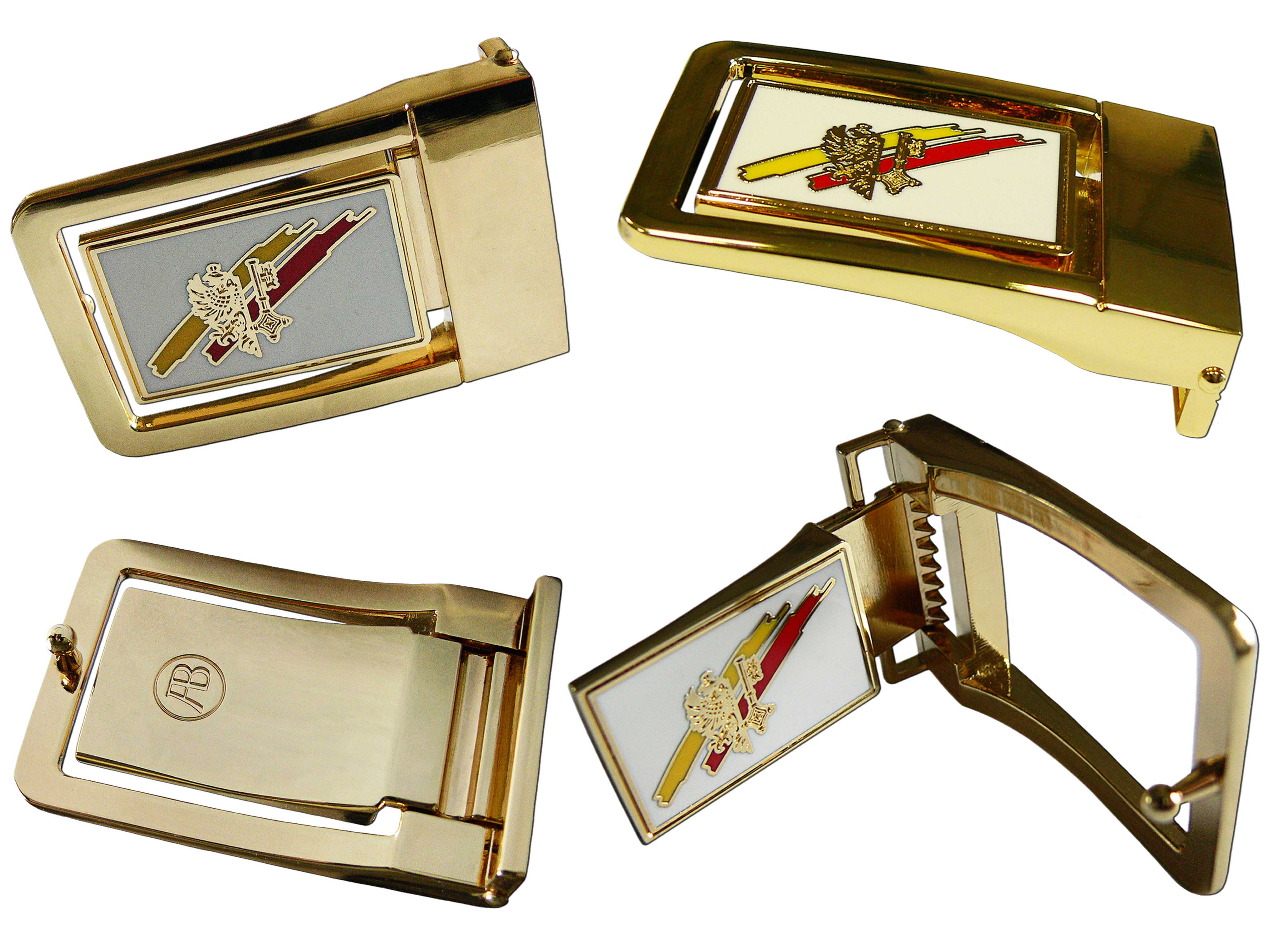 Fibbia della cintura Polizia Ginevra 7-58-141-200-9300-8039